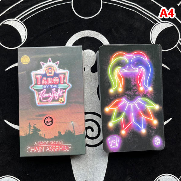 7*12cm engelsk version Tarot Deck för livskodens tarot Orakel A4 En storlek A4 One size