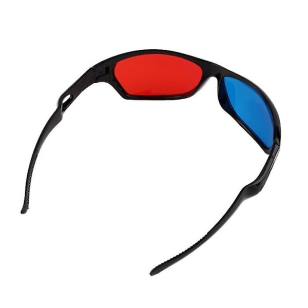 2-pack 3D Vision -lasit Punainen Sininen Plasma TV-elokuva Stereoskooppinen kehys