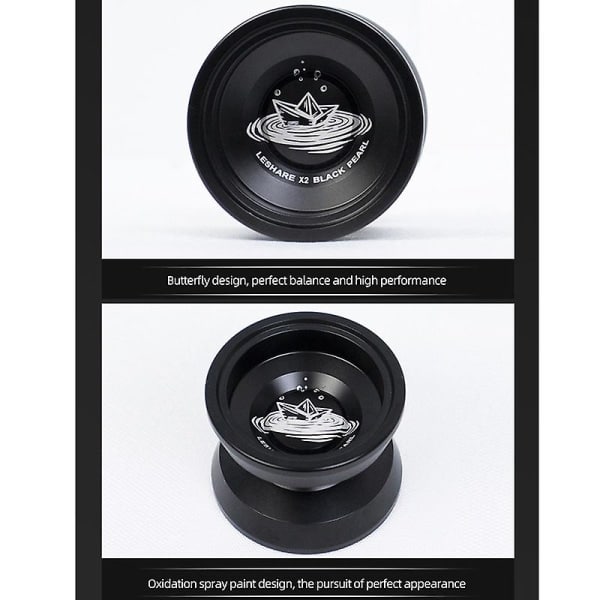 Professionell jojo som inte svarar Yoyo för barn/vuxna Pro aluminium metall jojoboll för medelavancerad lång sömn Fancy Game Yoyo