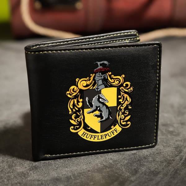 Harry Potter Hufflepuff Crest -kaksinkertainen lompakko