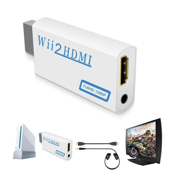 Wii HDMI-sovitinmuunnin Multicolor multif\u00e4rg