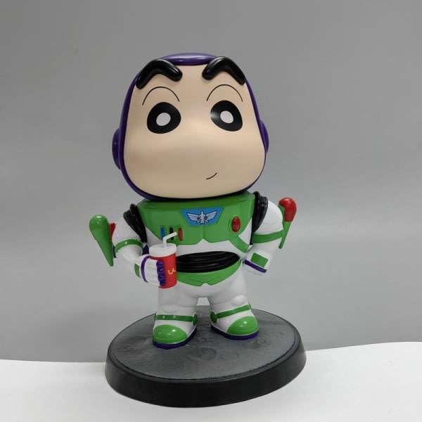 e Tecknad Crayon Shin-chan COS Dick Cowboy Leksaker Woody Buzz Ligh A3 one size A3 one size