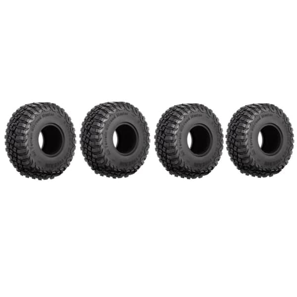 RC Dæk 1,9 Tommer 4 Stk. RC Sæt Mud Wheel Dæk Til 1:10 RC Crawler