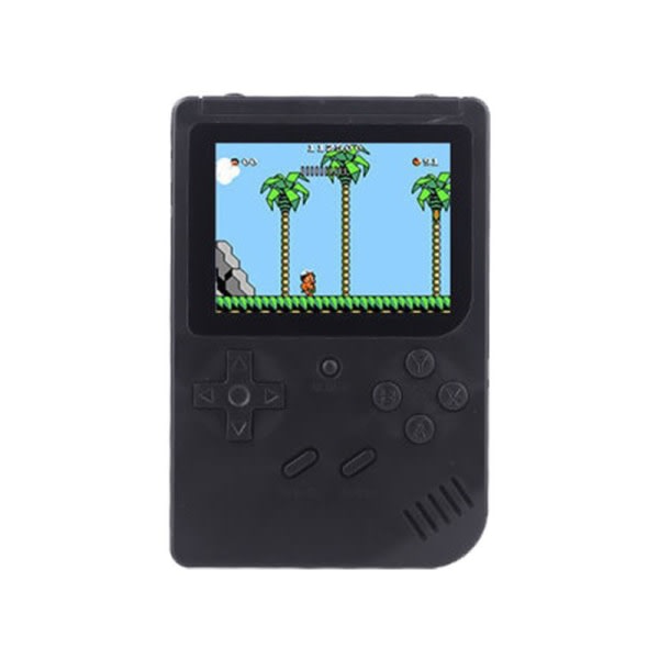 Ny inbyggd 400 IN 1 Retro videospelkonsol Handheld 3.0 I svart en one size black one size