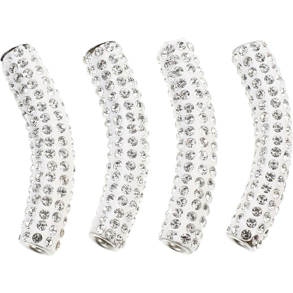 4 x metall sko snørelås DIY dekorative sko klips Charm hvit sko dekorasjon
