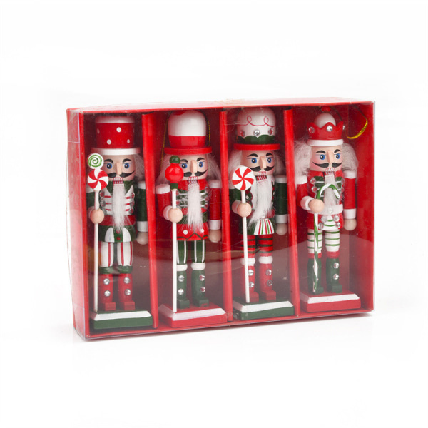 12,5 cm miniatyyri Pähkinänsärkijä Nukke Koristeet Työpöydän Koristelu satunnainen väri 1 kpl random color 1PC