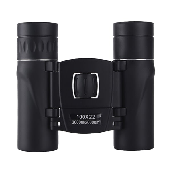 100x22 HD Kraftfull kikare utomhus 3000M långdistansfällning Black 100X22 Black 100X22