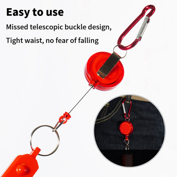 Fiske Kropp Grepp Klämma Gripper Grabber Lås Switch Avtryckare Röd