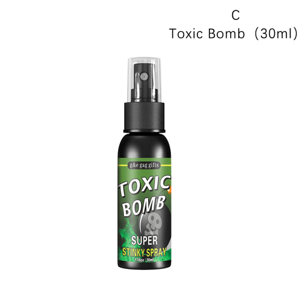 30ML Prank Novelties Toy Gag Joke Flytande Fart Sprayburk Stink B Bomb lukt C Bomb smell C