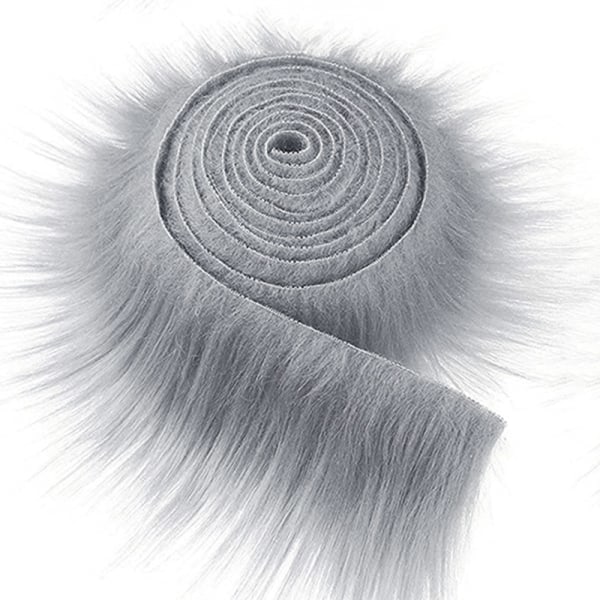 9x150 cm Tekoturkisnauha Tee-se-itse-vaatteet Ompele Fluffy Trimming S Vaaleanharmaa 9cm*150cm Light gray 9cm*150cm