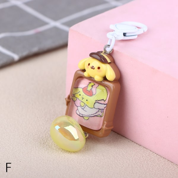 Kawaii Kuromi Cinnamoroll Nyckelring Skolväska Charm e Cartoon Ke F