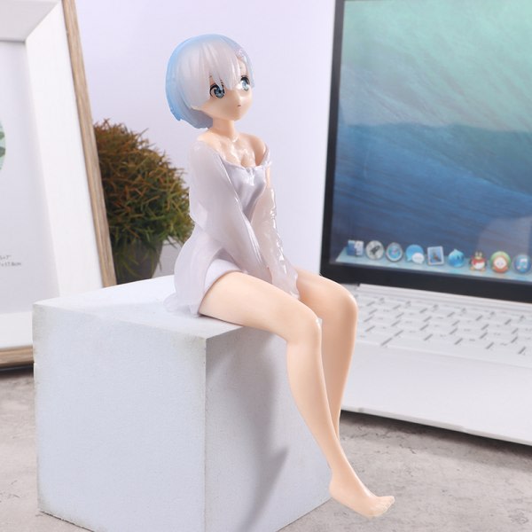 14cm Anime Re:Life In A Different World From Zero Ram Rem Figur