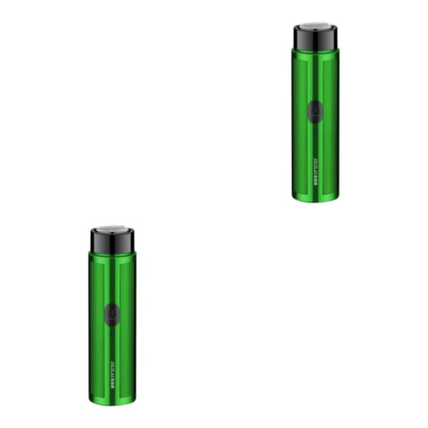 1/2/3/5 Mini sähköinen partakone miehille langaton latautuva Vihreä 2.7x9cm 2Set Green 2.7x9cm 2Set