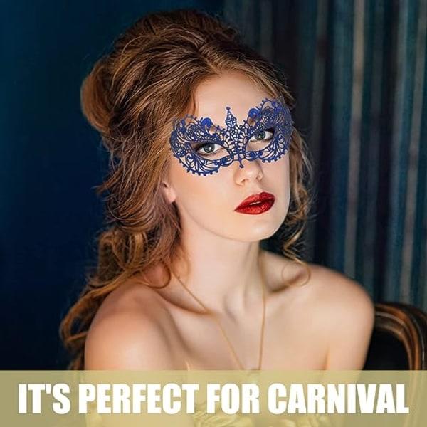 5 spetsmaskerader. Maskeraddräkter, ögonmasker i spets, mystiska ögonmasker, mascaramasker