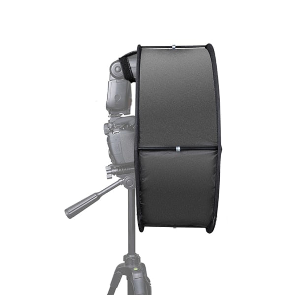 Taitettava rengas Speedlight Softbox Salamavalaisin Salamadiffuusori