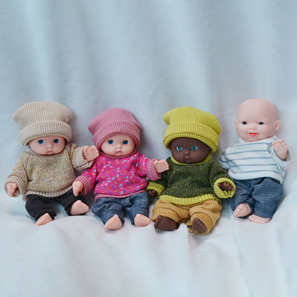 1 sett Reborn Dolls Pyjamas Kjole Simulering Baby Reborn Kle seg ut Stil 12 A15 Style 12 A15