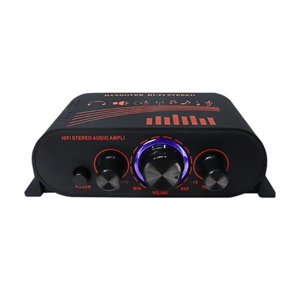 Power 20Wx2 Stereo Amp HiFi Ljudförstärkare Car Home Högtalare 12V
