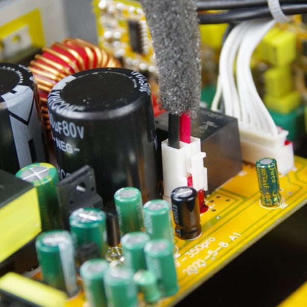 Batterilader, opladnings- og jump-terminaler til RV Motorhome Yacht Sort