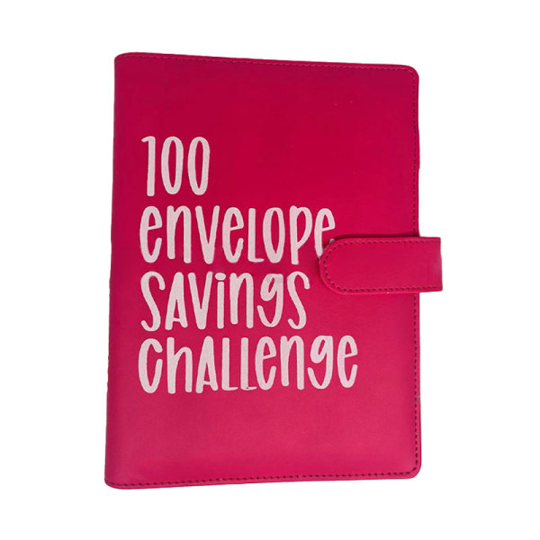 100 Envelope Challenge Pärm Purppura yksikokoinen Purple onesize