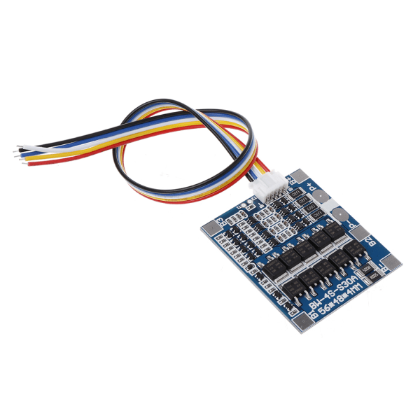 4S 30A 3,7V LiFe 18650 akun suojakortti tasapainotuksella