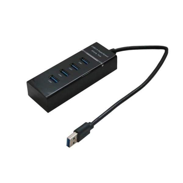 USB-hubber med 4 porter, 4-ports USB-hubber, splittere