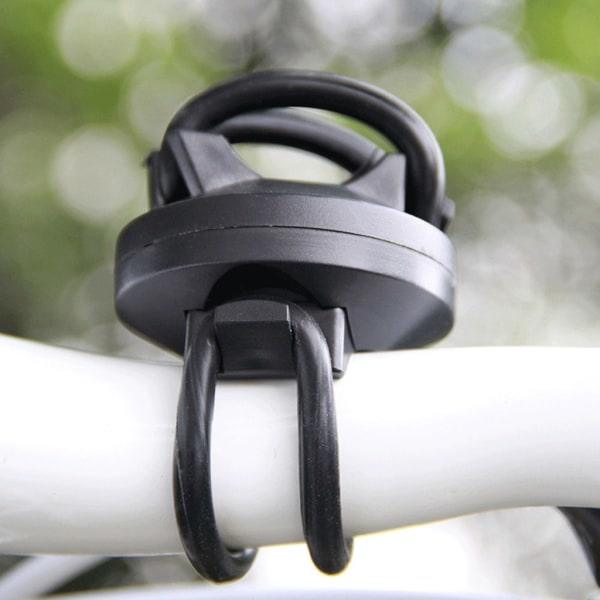Cykellampa Band-Rem 360 Graders Rotation Grepp LED Ficklampa Ficklampa Clip Fäste