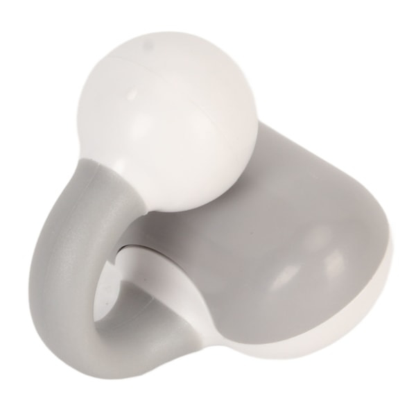 Clip On trådlösa hörlurar Bluetooth 5.3 Stereo Single Ear Open Ear Clip On Headphone för Business Grå