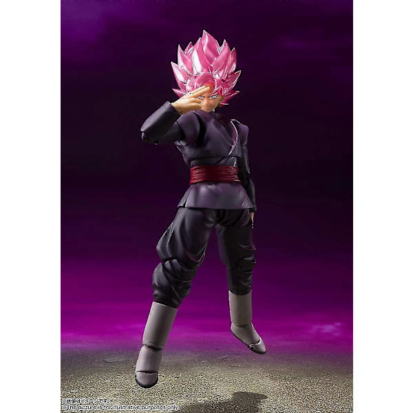 Bandai Tamashii Nations SH Figuarts Broly \"Dragon Ball Z\" Toimintahahmo Läpinäkyvä Tuki The pink Goku