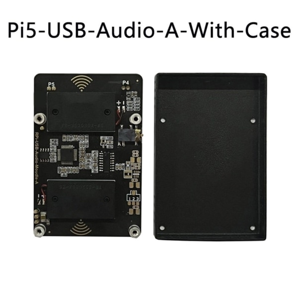 USB-ljudkortsmodul Bilhögtalare USB-modul för RPi 5/4 Kraftfull ljudhörlur null - B For PI5 null - B For PI5