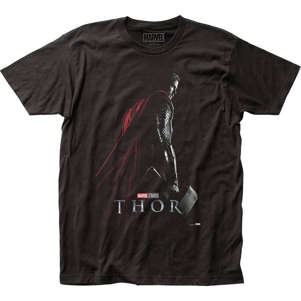 Thor filmaffisch Marvel Comics T-skjorte XXXL