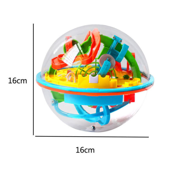 3D-labyrintbollspel med 118 utmanande hinder