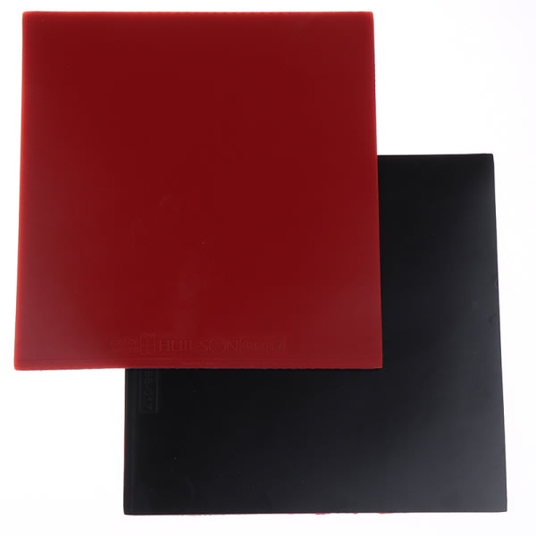1. rød/sort 2,2 mm bordtennisbat gummisvamptræning Black one size Black one size