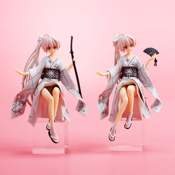Anime Dockmodell Leksaker Kimono Sora Figur Bilkollektion Modell T