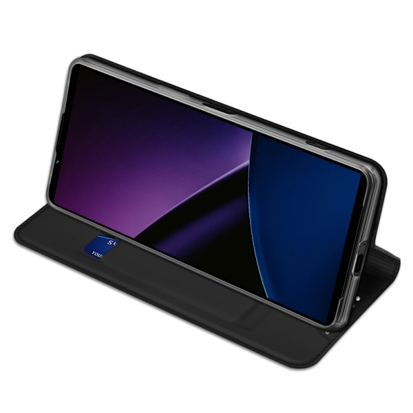 DUX DUCIS Sony Xperia 1 VI Skin Pro -sarjan suojakotelo - Musta Musta
