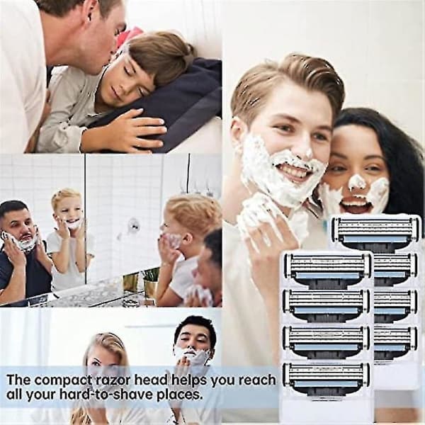 Mach 3 Razor Blade Refills 24 stk, Razor Blade til mænd null none
