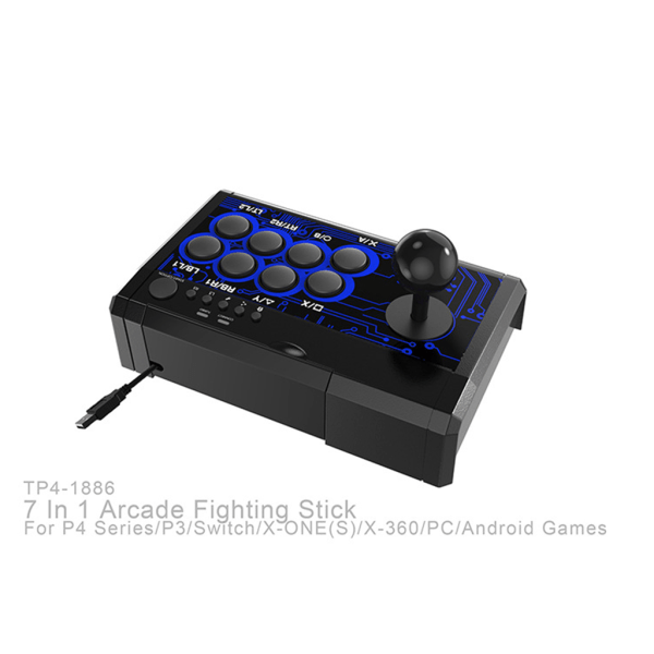 Retro Arcade Station Spilkonsol USB Spil Joystick Rocker Fighting Controller til Spilmaskine