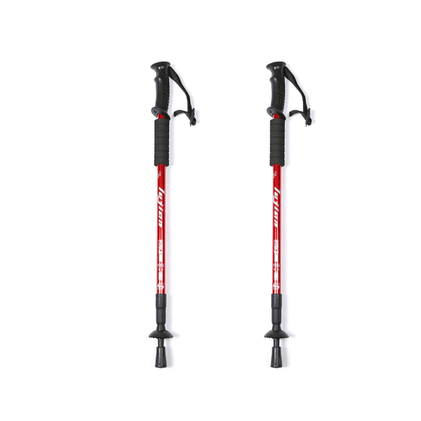 2x vaellustikkua PUNAIset