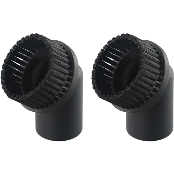 Pyöreä harjaspää 44mm teollisuusimureihin, 2 kpl polypropeenisetti