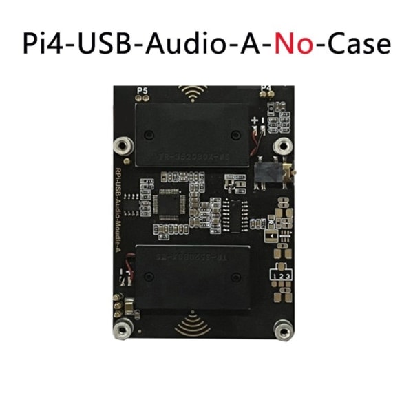 USB-ljudkortsmodul Bilhögtalare USB-modul för RPi 5/4 Kraftfull ljudhörlur null - B For PI5 null - B For PI5