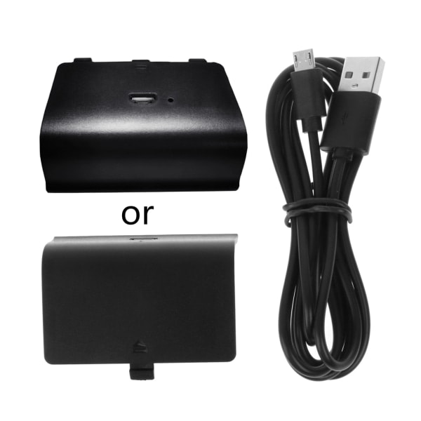 Nytt NI-MH 2400MAH laddningsbart batteripaket + USB-kabel för Xbox One