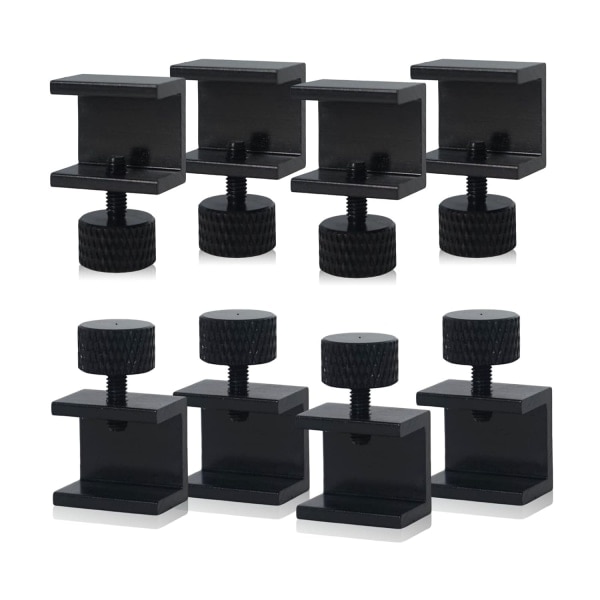 8 ST 3D-skrivare glasbäddklämmor, Hot Bed Printing Platform Upgrade Kit för Ender 3s 3 Pro, 5 Pro, CR-20 PRO, CR-10S Pro 3D-skrivare