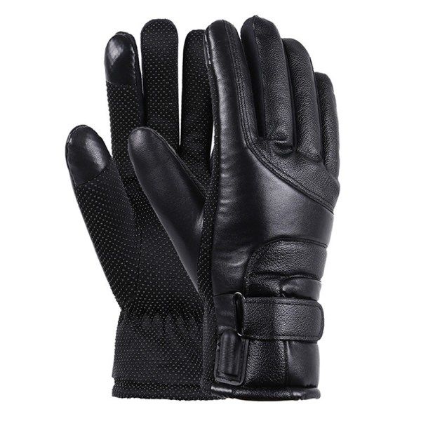 Oppvarmede hansker Oppladbare USB Håndvarmer Oppvarming Glo Black Onesize Black Onesize