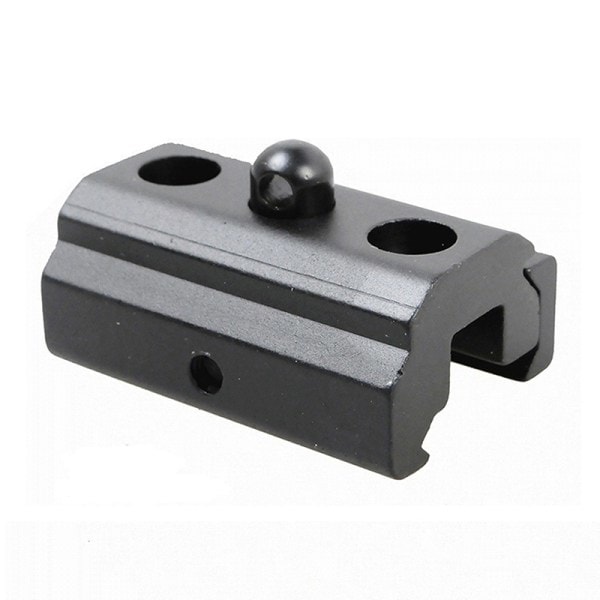 20 mm perhoskiinnike sovitin Metalli sovitin Adapter Tactical T yksireikäinen