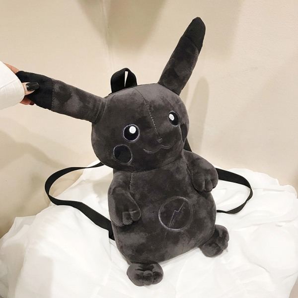 Monsters Lightning Dark Pikaghning pehmolelu musta 42*29*9cm
