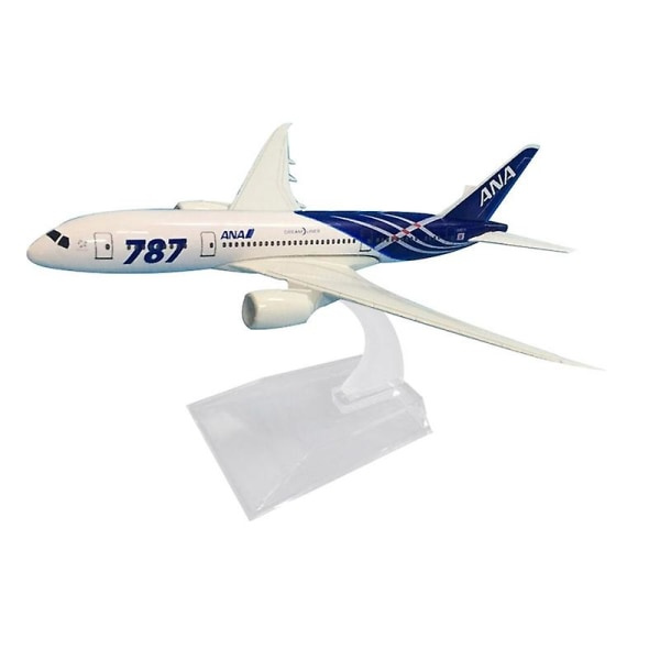 1/400 Japan Air Ana Airlines B787-8 Diecast Flygplansmodell Leksakspresent
