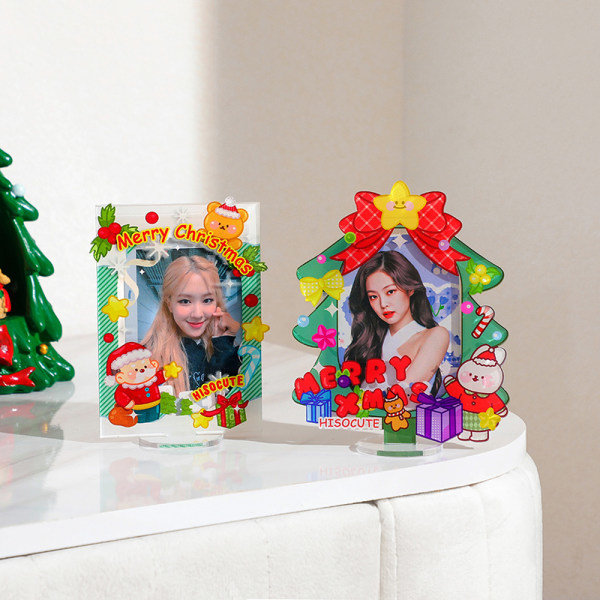 Joulukuv框 kortti näyttö kehys valokuva koriste Santa Claus