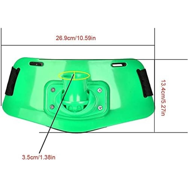 Fiskebælte til kamp, justerbar fiskestangsholder (diameter mindre end 1,37 tommer)