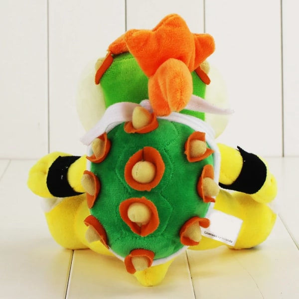 18CM Bowser JR Koopa Mjuk Plysch Dockleksak för Barnpresenter