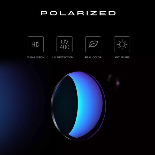 Solbriller, -Herre-Dame-Pilot-Polariserte Pilotsolbriller-Blå Blå