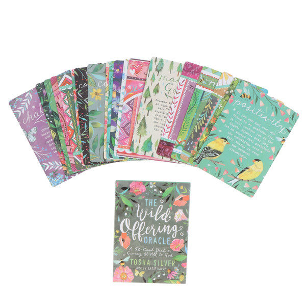 Villi tarjous Oraakkelikortit Tarot-kortit Juhlat Ennustus Divin Monivärinen yksi koko Multicolor one size